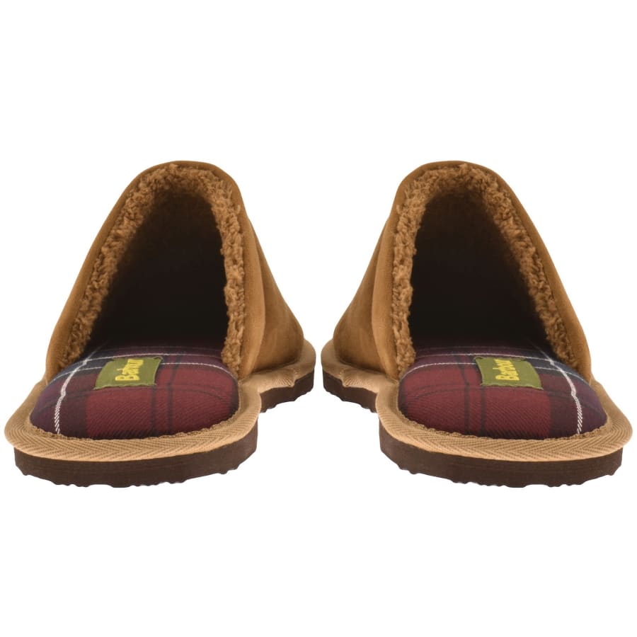 Barbour Everitt Mule Slippers Brown